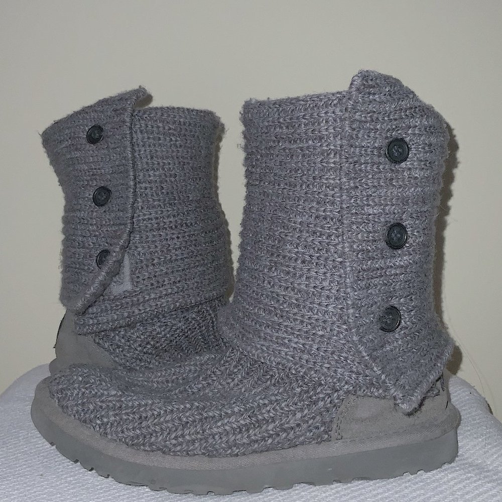 cable knit ugg boots